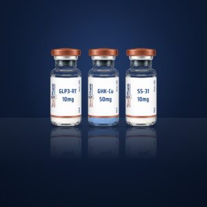 Cellular Research Protocol vials on a dark navy surface