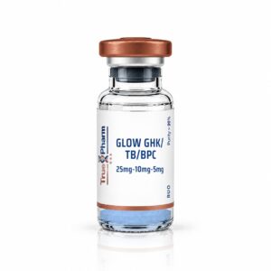 GLOW GHK/TB/BPC 25mg-10mg-5mg research vial