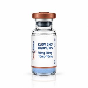 KLOW GHK/TB/BPC/KPV 50mg-10mg-10mg-10mg research vial