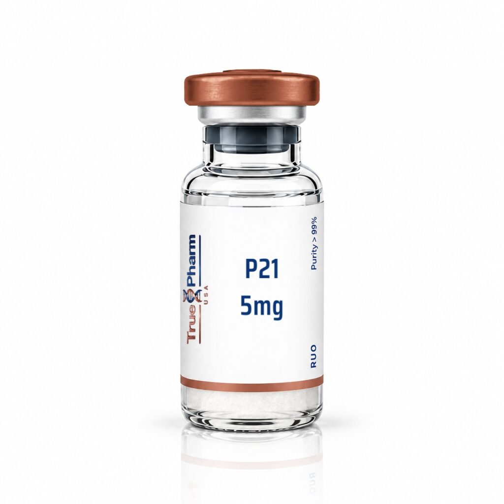P21 5mg research vial