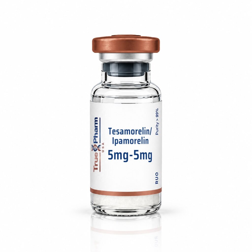 Tesamorelin/Ipamorelin 5mg-5mg research vial