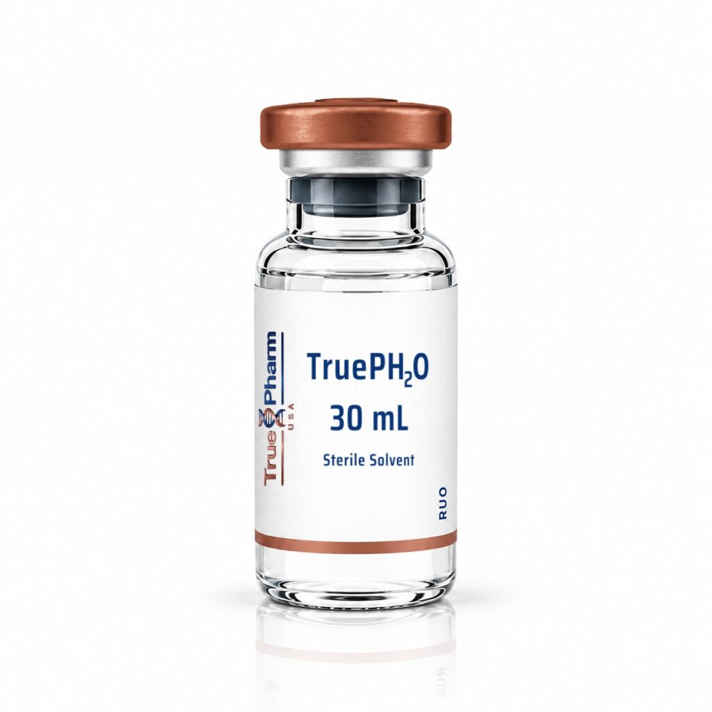 TruePH2O 30 mL reconstitution solution vial