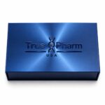 TruePharm USA premium 5-vial box, closed, top view